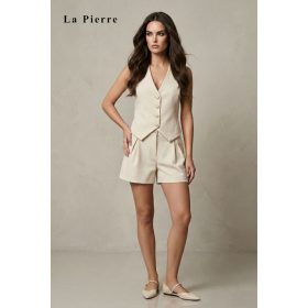 La Pierre Charlie bézs mellény