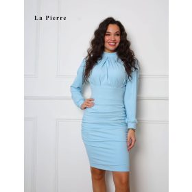 La Pierre Grappa babakék ruha