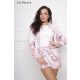 La Pierre Moriah bézs mintás short