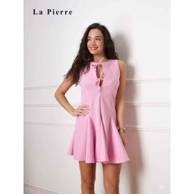 La Pierre Cherry babarózsaszín ruha