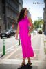 La Pierre Rocky magenta ruha