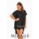 MIRAGE IZEBELLE FEKETE TUNIKA
