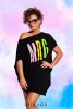 MIRAGE HARPER FEKETE TUNIKA