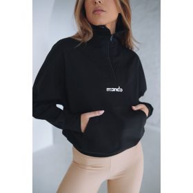 MandO fekete pulcsi