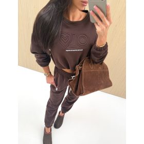 OLAVOGA LINDA CSOKOLÁDÉ PULÓVER