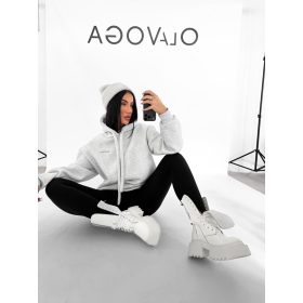 OLAVOGA RUNAWAY SZÜRKE PULÓVER