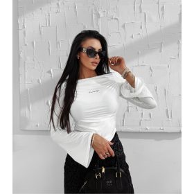 OLAVOGA LOTUS ECRÜ BLÚZ