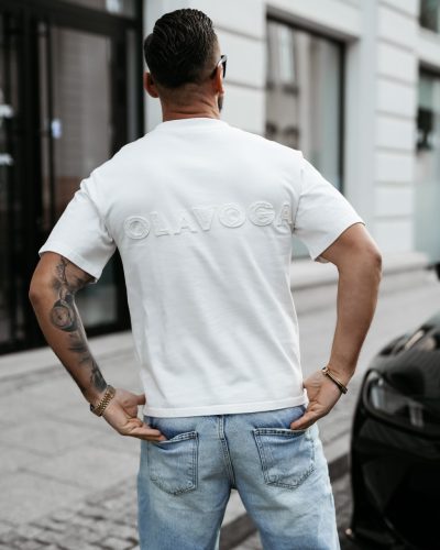 OLAVOGA SHADOW LUXE ECRÜ PÓLÓ