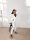 OLAVOGA FLEXIBLE ECRÜ LEGGINGS