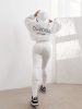 OLAVOGA FLEXIBLE ECRÜ LEGGINGS