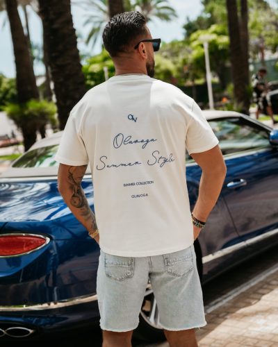 OLAVOGA BLUE HARMONY ECRÜ PÓLÓ