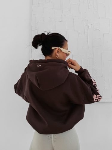 OLAVOGA PURE COMFORT CSOKOLÁDÉ PULÓVER