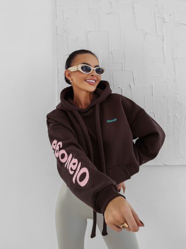 OLAVOGA PURE COMFORT CSOKOLÁDÉ PULÓVER