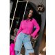 OLAVOGA ZIRRA PINK PULÓVER