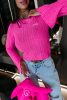 OLAVOGA ZIRRA PINK PULÓVER
