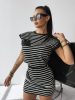OLAVOGA NAUTICAL STRIPES FEKETE SZETT