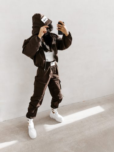 OLAVOGA BURNT SIENNE JACKET ÉTCSOKOLÁDÉ DZSEKI