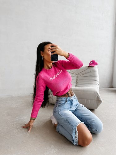 OLAVOGA ZAIO PINK PULÓVER