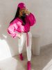 OLAVOGA NERIN PINK PULÓVER
