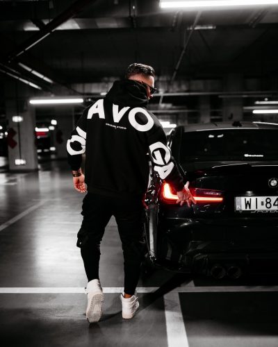 OLAVOGA VINTA MEN FEKETE PULÓVER