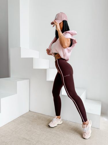 OLAVOGA AMERA CSOKOLÁDÉ LEGGINGS