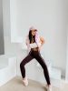 OLAVOGA AMERA CSOKOLÁDÉ LEGGINGS