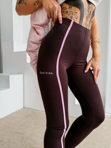 OLAVOGA AMERA CSOKOLÁDÉ LEGGINGS