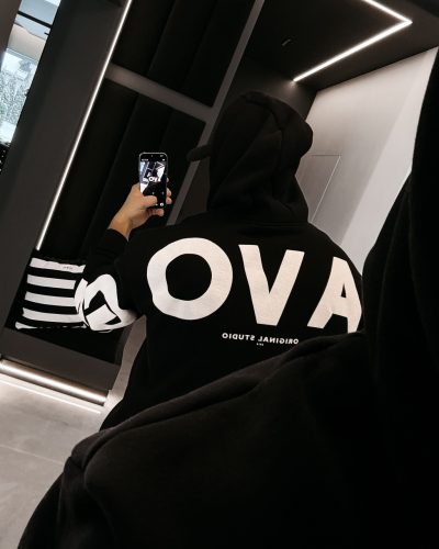 OLAVOGA VINTA MEN N2 FEKETE PULÓVER