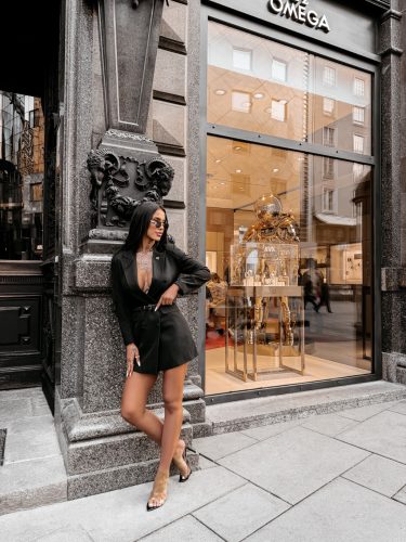 OLAVOGA ROSO FEKETE BLÉZER