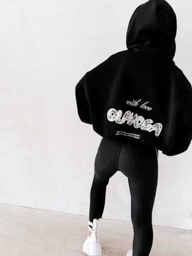 OLVAOGA LASANA FEKETE PULÓVER