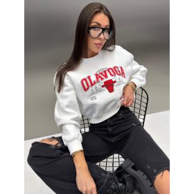 OLAVOGA FLANO ECRÜ PULÓVER