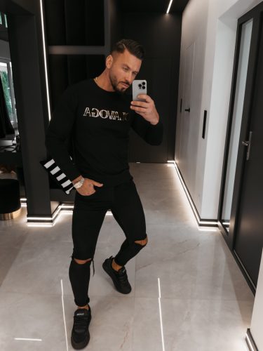 OLAVOGA BARDI FEKETE PULÓVER